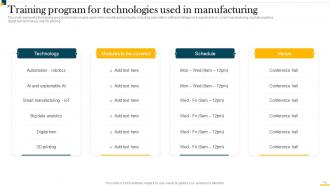 IT In Manufacturing Industry V2 Powerpoint Presentation Slides Impressive Professionally