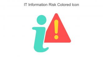 IT Information Risk Colored Icon In Powerpoint Pptx Png And Editable Eps Format