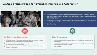 It infrastructure playbook devops orchestration for overall infrastructure automation