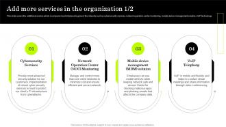 IT Managed Service Providers Add More Services In The Organization
