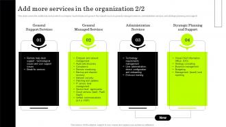 IT Managed Service Providers Add More Services In The Organization Designed