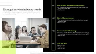 IT Managed Service Providers Managed Services Industry Trends