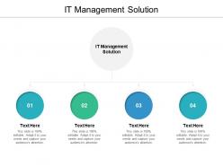 It management solution ppt powerpoint presentation outline example cpb