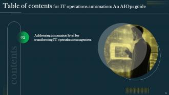 IT Operations Automation An AIOps Guide Powerpoint Presentation Slides AI CD V Engaging Pre-designed