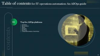 IT Operations Automation An AIOps Guide Powerpoint Presentation Slides AI CD V Multipurpose