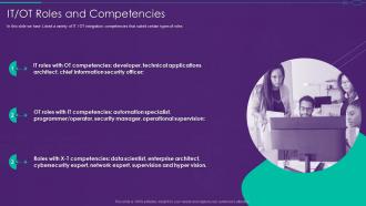 It Ot Convergence Strategy Roles And Competencies