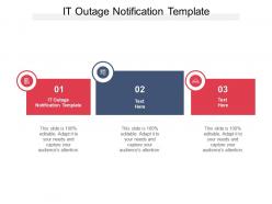 It outage notification template ppt powerpoint presentation infographic template background images cpb