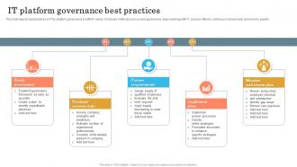 IT Platform Governance Best Practices