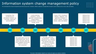 IT Policy Information System Change Management Policy
