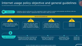 IT Policy Internet Usage Policy Objective And General Guidelines