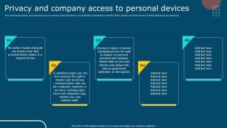 IT Policy Privacy And Company Access To Personal Devices