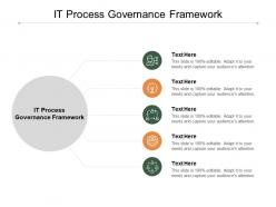 It process governance framework ppt powerpoint presentation model cpb