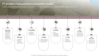 IT Product Characteristics And Quality Model