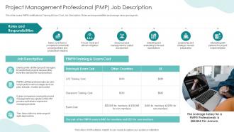 IT Professionals Certification Collection Project Management Professional PMP Job Description