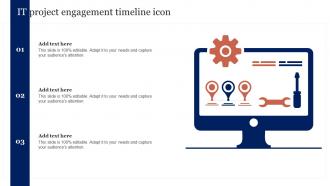 IT Project Engagement Timeline Icon