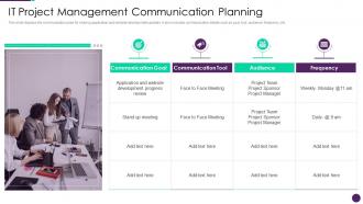 IT Project Management Communication Planning