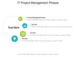 It project management phases ppt powerpoint presentation pictures graphics tutorials cpb