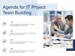 It project team building powerpoint presentation slides