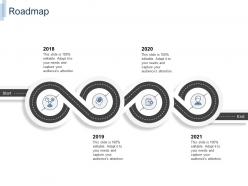 It project team building roadmap ppt powerpoint presentation icon styles