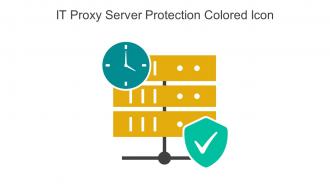 IT Proxy Server Protection Colored Icon In Powerpoint Pptx Png And Editable Eps Format