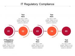 It regulatory compliance ppt powerpoint presentation visual aids icon cpb