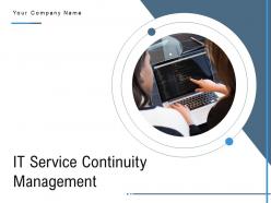 IT Service Continuity Management Powerpoint Presentation Slides
