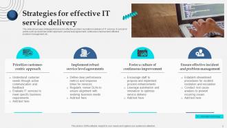 IT Service Delivery Powerpoint Ppt Template Bundles Multipurpose Captivating
