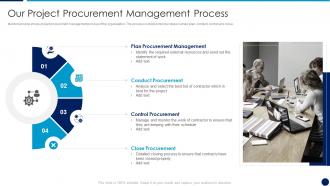 It service integration after merger our project procurement management process