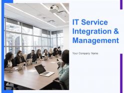 It service integration and management powerpoint presentation slides