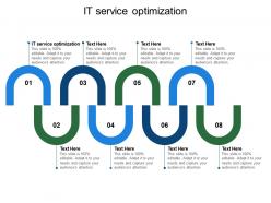 It service optimization ppt powerpoint presentation layouts tips cpb