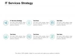 It services strategy ppt powerpoint presentation infographics styles cpb