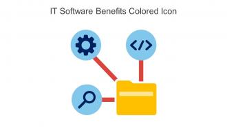 IT Software Benefits Colored Icon In Powerpoint Pptx Png And Editable Eps Format
