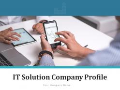 It solution company profile revenue financial solution business presentation