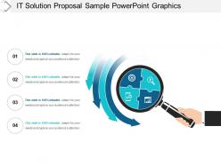 It solution proposal sample powerpoint graphics