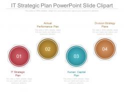 It Strategic Plan Powerpoint Slide Clipart