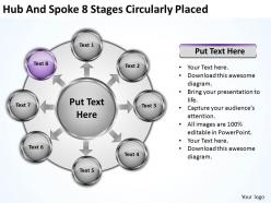 It strategy consulting 8 stages circularly placed powerpoint templates ppt backgrounds for slides 0523