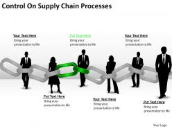 It strategy consulting control supply chain processes powerpoint templates ppt backgrounds for slides