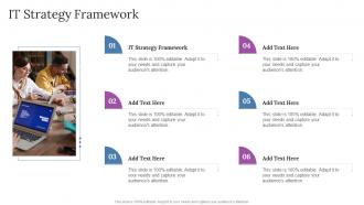 IT Strategy Framework In Powerpoint And Google Slides Cpb