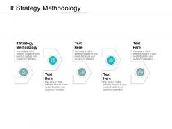 It strategy methodology ppt powerpoint presentation professional templates cpb