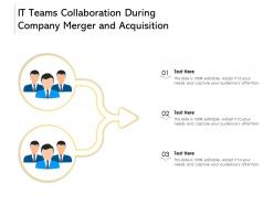 It teams collaboration during company merger and acquisition