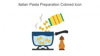 Italian Pasta Preparation Colored Icon In Powerpoint Pptx Png And Editable Eps Format