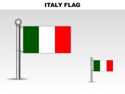 Italy country powerpoint flags