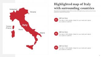 Italy Maps Powerpoint Ppt Template Bundles Professional Engaging