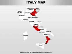 Italy powerpoint maps