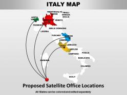 Italy powerpoint maps