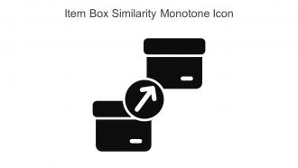 Item Box Similarity Monotone Icon In Powerpoint Pptx Png And Editable Eps Format
