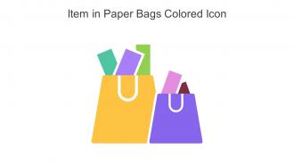 Item In Paper Bags Colored Icon In Powerpoint Pptx Png And Editable Eps Format