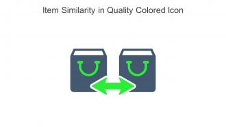 Item Similarity In Quality Colored Icon In Powerpoint Pptx Png And Editable Eps Format