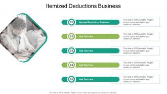 Itemized Deductions Business In Powerpoint And Google Slides Cpb