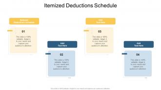 Itemized Deductions Schedule In Powerpoint And Google Slides Cpb